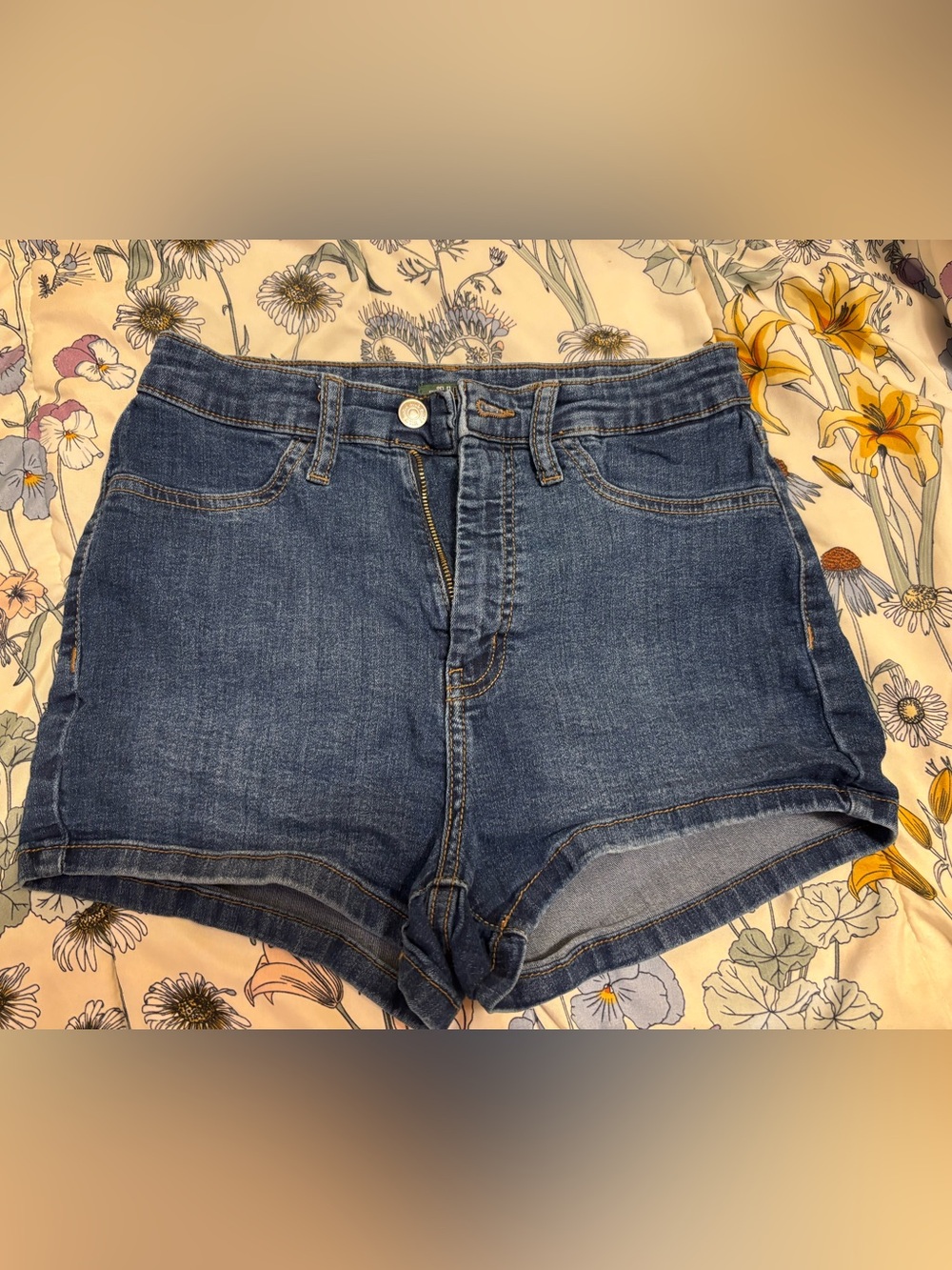 wild fable Indigo High-Rise Denim Shorts